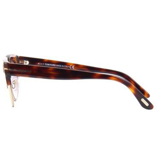Tom Ford Round Style Brown Mirrored Lens main image 2